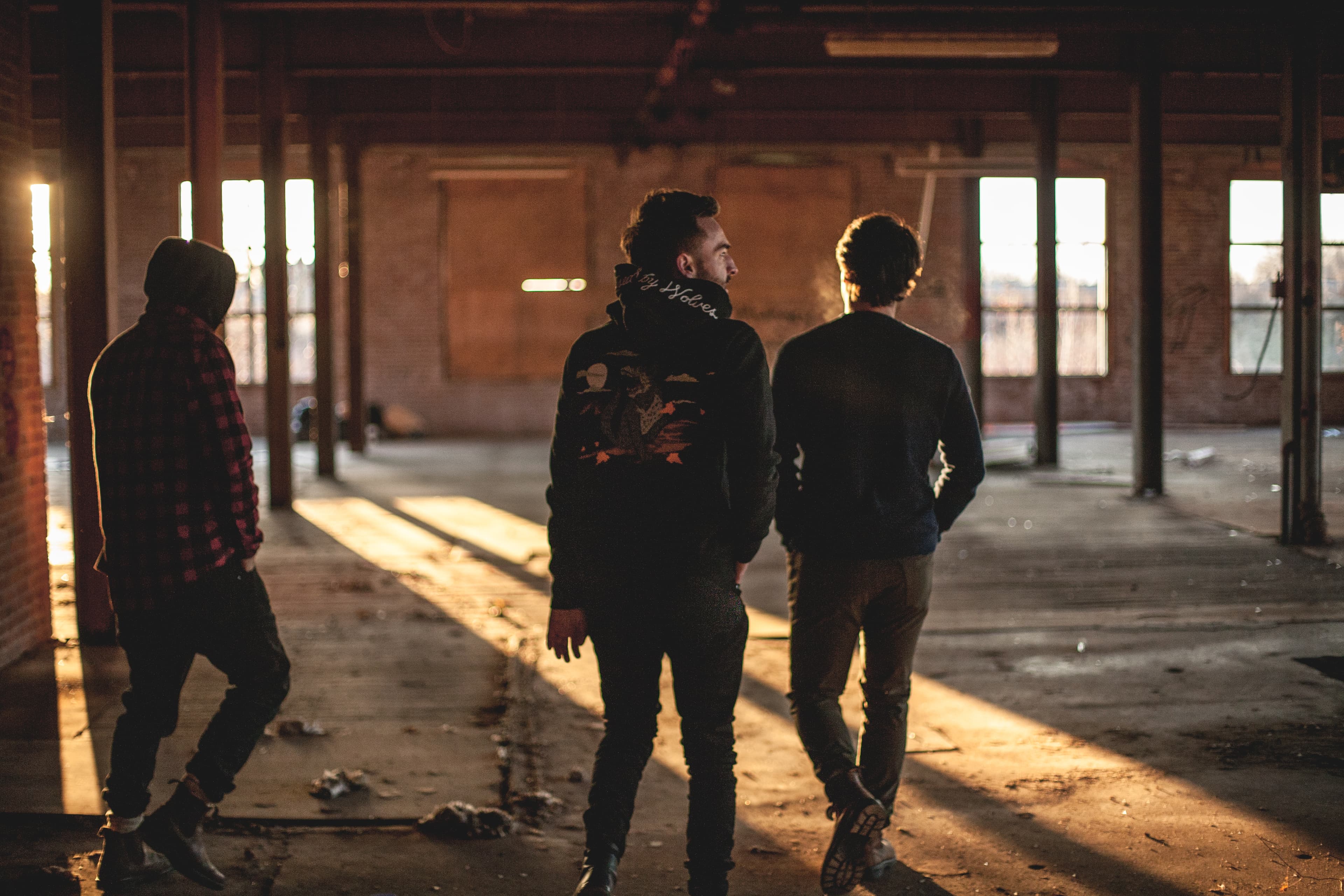 Sickboy hosts in a Halifax warehouse